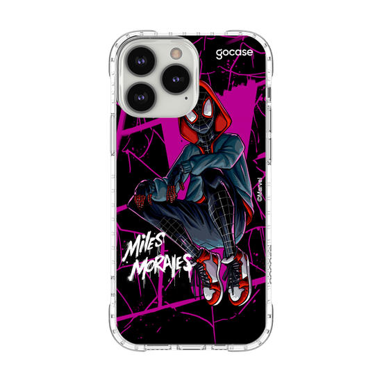 Capinha para celular Homem Aranha - Miles Morales Black