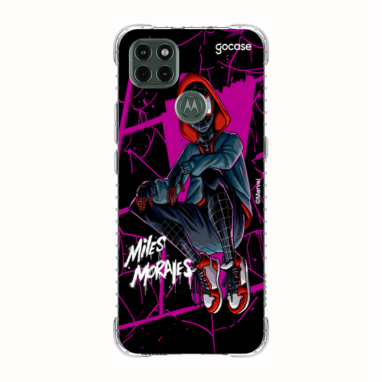 Capinha para celular Homem Aranha - Miles Morales Black