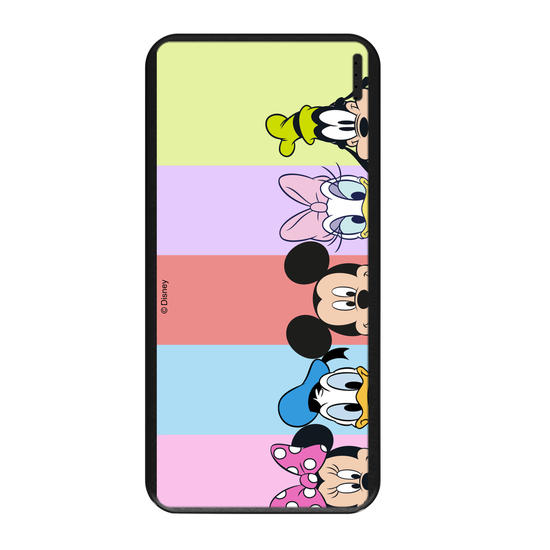 Carregador Portátil Fast Charge -  Mickey & Amigos - Paleta