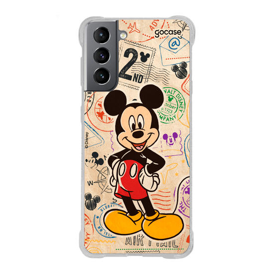 Capinha para celular Mickey & Amigos - Mickey Passaporte