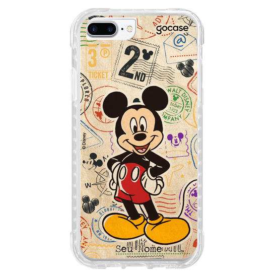 Capinha para celular Mickey & Amigos - Mickey Passaporte
