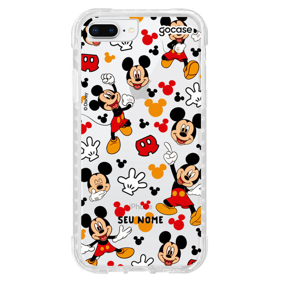 Capinha para celular Mickey & Amigos - Mickey Pattern Color