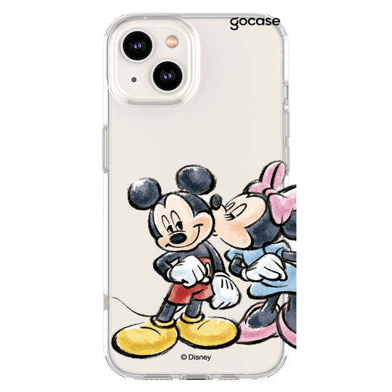 Capinha para celular Mickey & Amigos - Lovers Mickey & Amigos