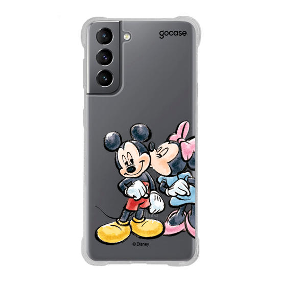 Capinha para celular Mickey & Amigos - Lovers Mickey & Amigos