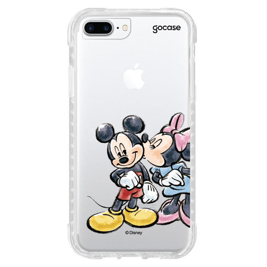 Capinha para celular Mickey & Amigos - Lovers Mickey & Amigos