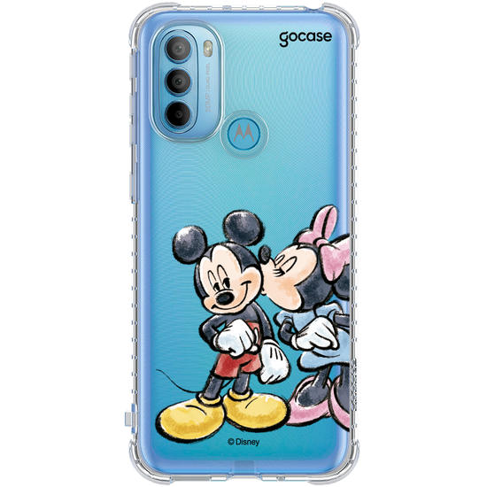 Capinha para celular Mickey & Amigos - Lovers Mickey & Amigos