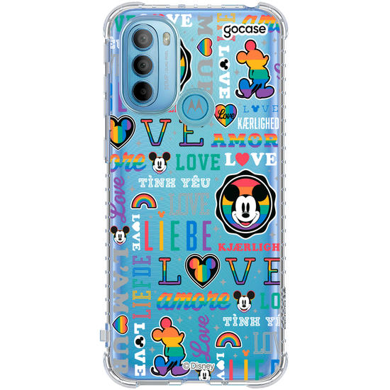 Capinha para celular Mickey & Amigos - Pride Stickers