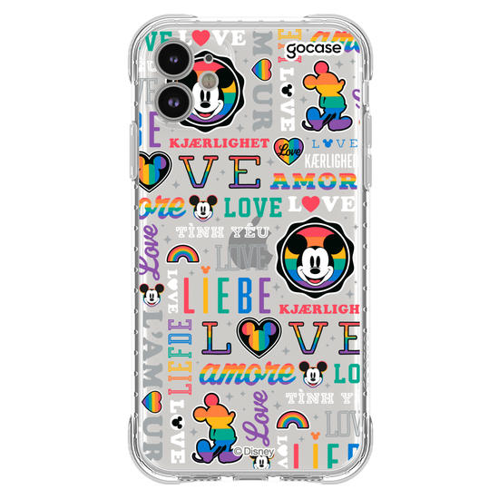 Capinha para celular Mickey & Amigos - Pride Stickers