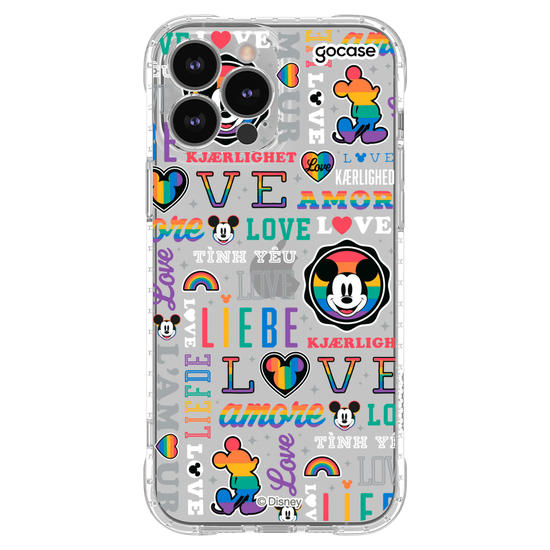 Capinha para celular Mickey & Amigos - Pride Stickers