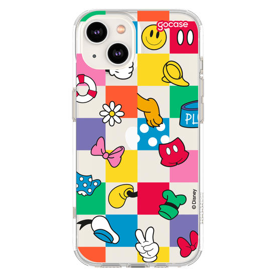 Capinha para celular Mickey & Amigos - Friendly Colors