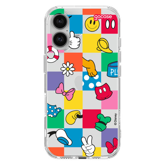 Capinha para celular Mickey & Amigos - Friendly Colors