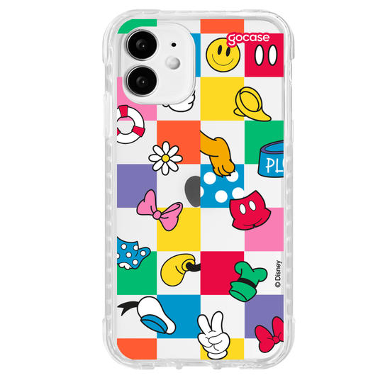 Capinha para celular Mickey & Amigos - Friendly Colors