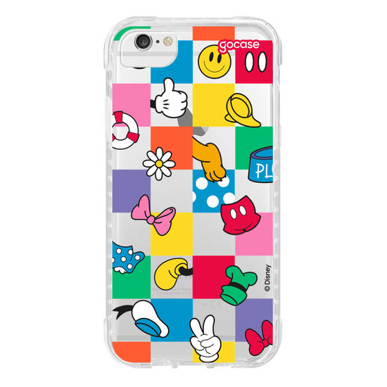 Capinha para celular Mickey & Amigos - Friendly Colors