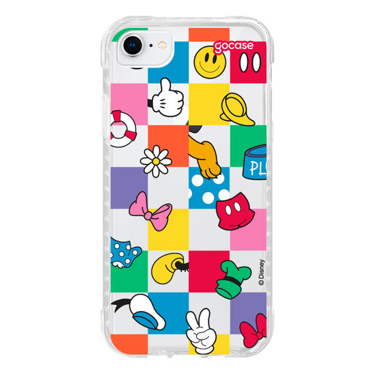 Capinha para celular Mickey & Amigos - Friendly Colors