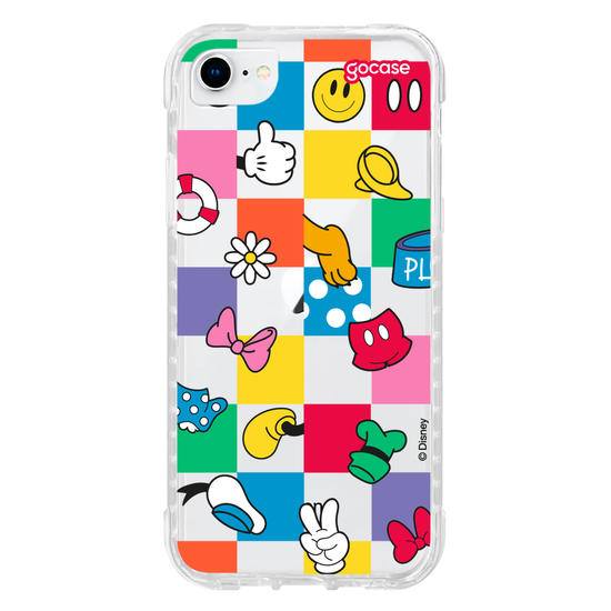 Capinha para celular Mickey & Amigos - Friendly Colors