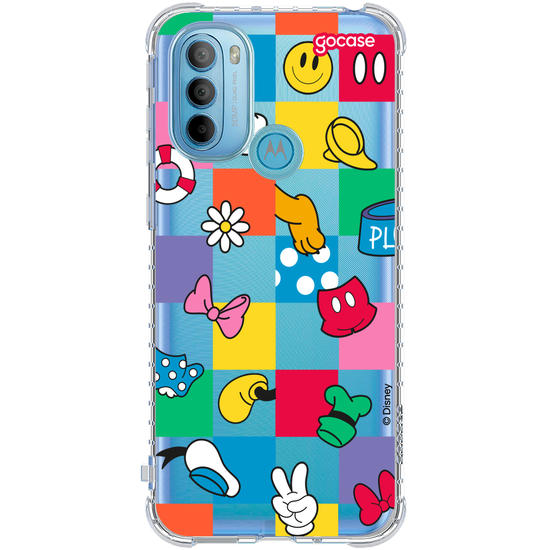 Capinha para celular Mickey & Amigos - Friendly Colors