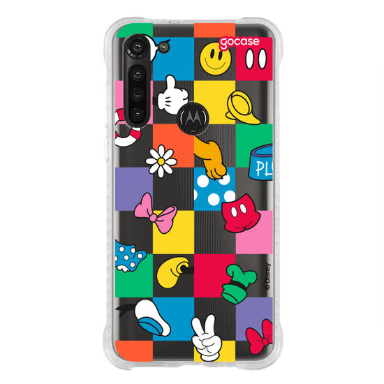 Capinha para celular Mickey & Amigos - Friendly Colors