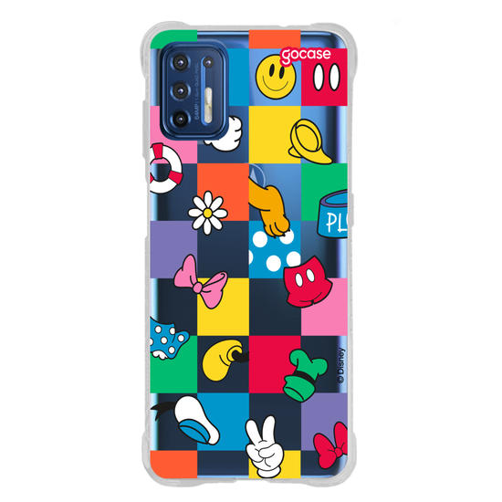 Capinha para celular Mickey & Amigos - Friendly Colors