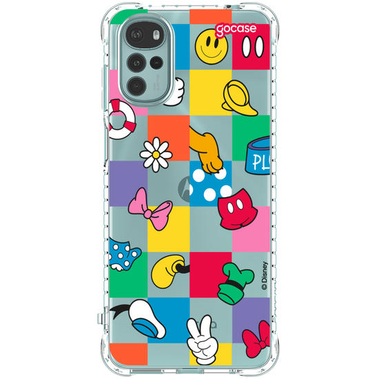 Capinha para celular Mickey & Amigos - Friendly Colors