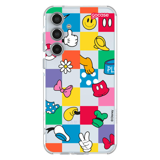 Capinha para celular Mickey & Amigos - Friendly Colors