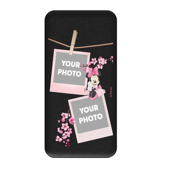 Carregador Portátil Fast Charge -  Mickey & Amigos - Cherry Blossom