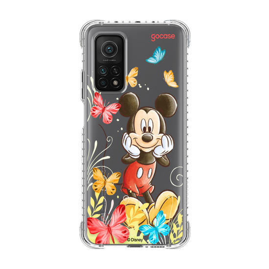 Mickey & Amigos - Mickey Borboletas com Aquarela