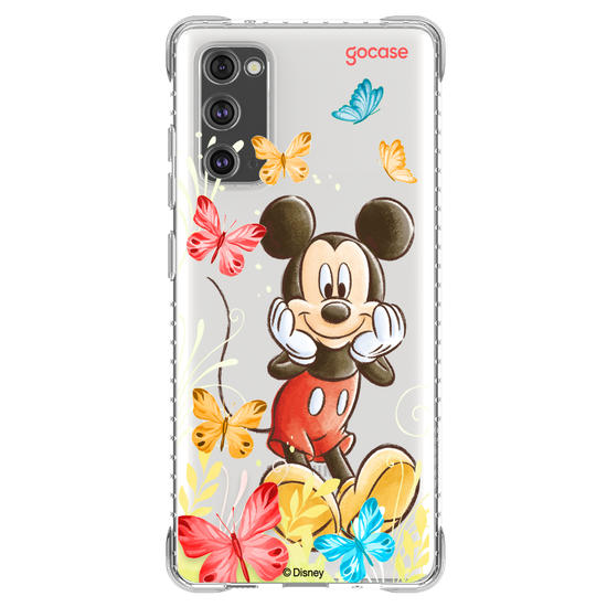 Mickey & Amigos - Mickey Borboletas com Aquarela