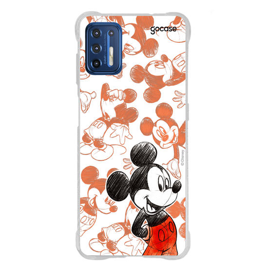 Capinha para celular Mickey & Amigos - Mickey Sketch Pattern