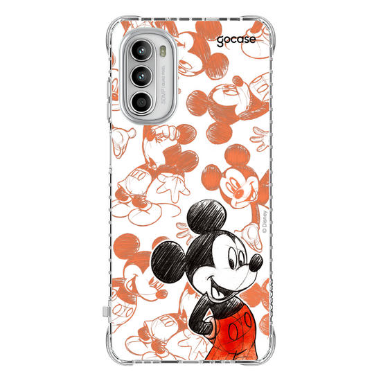 Capinha para celular Mickey & Amigos - Mickey Sketch Pattern