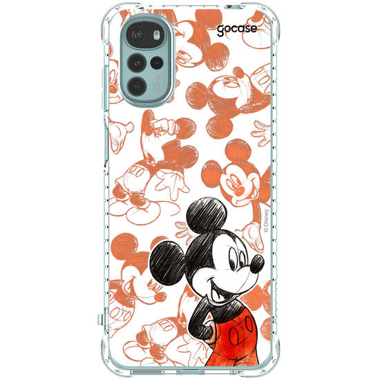 Capinha para celular Mickey & Amigos - Mickey Sketch Pattern