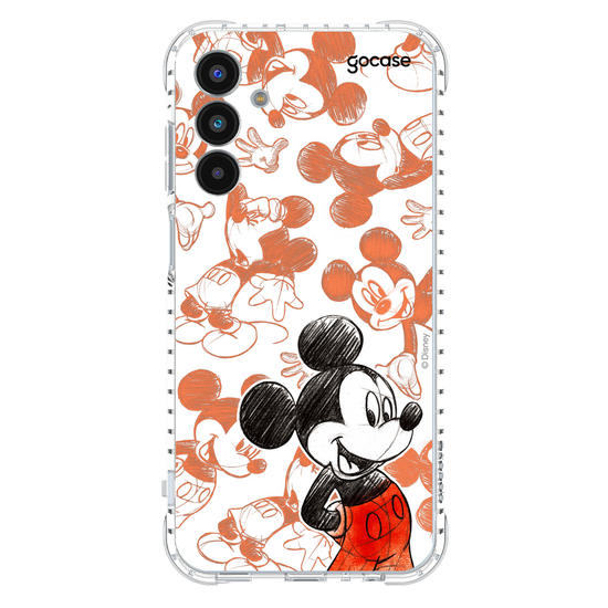 Capinha para celular Mickey & Amigos - Mickey Sketch Pattern