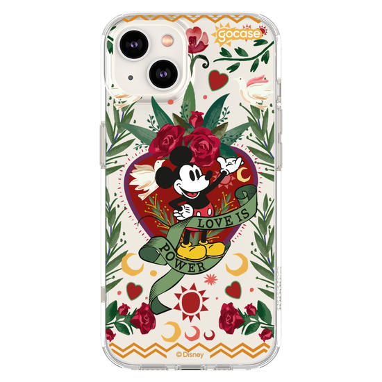 Capinha para celular Mickey & Amigos - Love Is Power