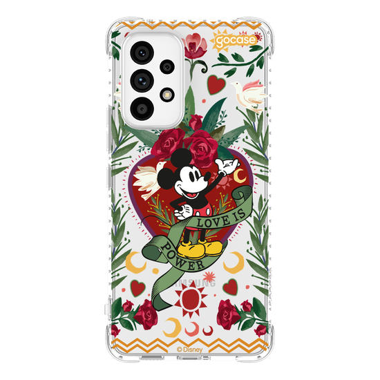 Capinha para celular Mickey & Amigos - Love Is Power
