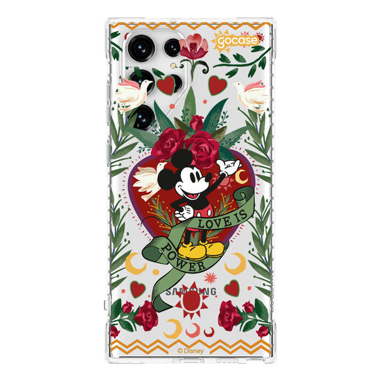 Capinha para celular Mickey & Amigos - Love Is Power