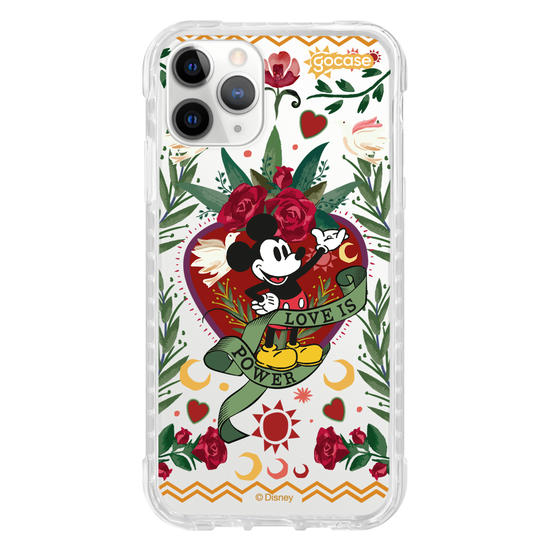 Capinha para celular Mickey & Amigos - Love Is Power