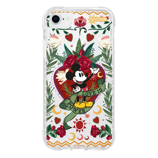 Capinha para celular Mickey & Amigos - Love Is Power