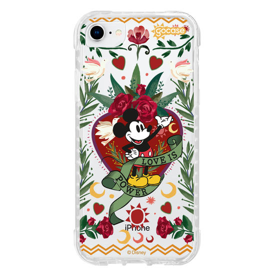 Capinha para celular Mickey & Amigos - Love Is Power