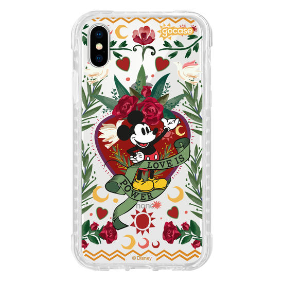Capinha para celular Mickey & Amigos - Love Is Power