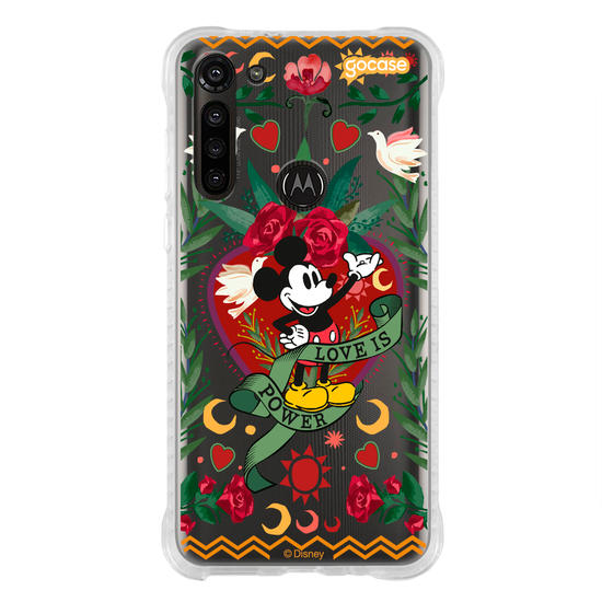 Capinha para celular Mickey & Amigos - Love Is Power