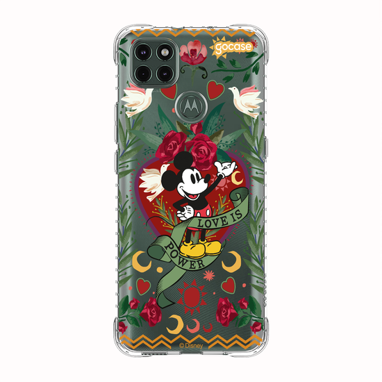 Capinha para celular Mickey & Amigos - Love Is Power