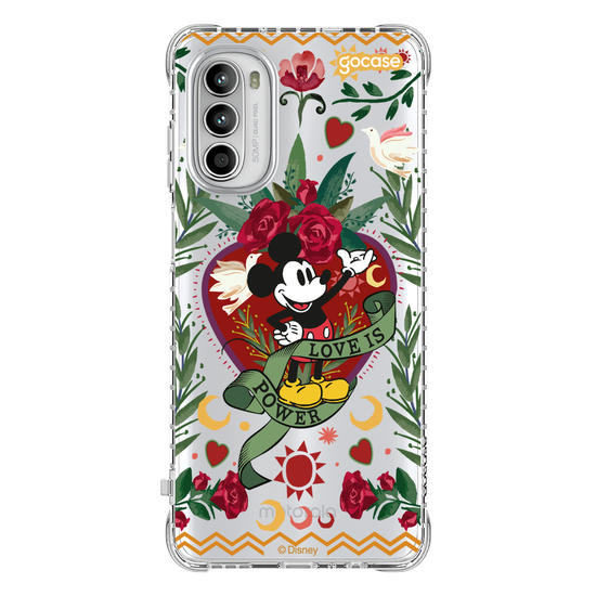 Capinha para celular Mickey & Amigos - Love Is Power