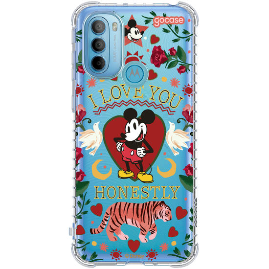 Capinha para celular Mickey & Amigos - I Love You Honestly