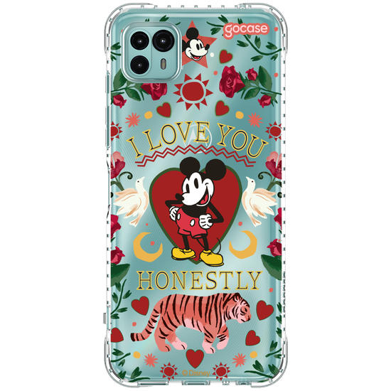 Capinha para celular Mickey & Amigos - I Love You Honestly