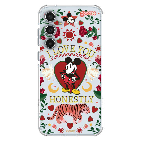 Capinha para celular Mickey & Amigos - I Love You Honestly