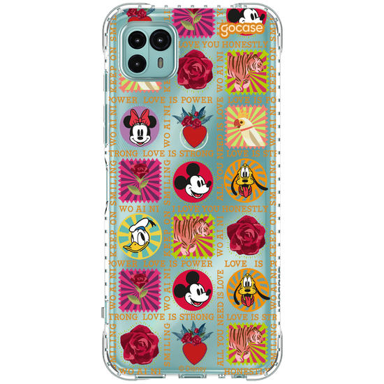Capinha para celular Mickey & Amigos - Tropical Pattern
