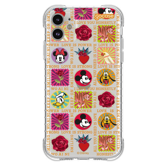 Capinha para celular Mickey & Amigos - Tropical Pattern