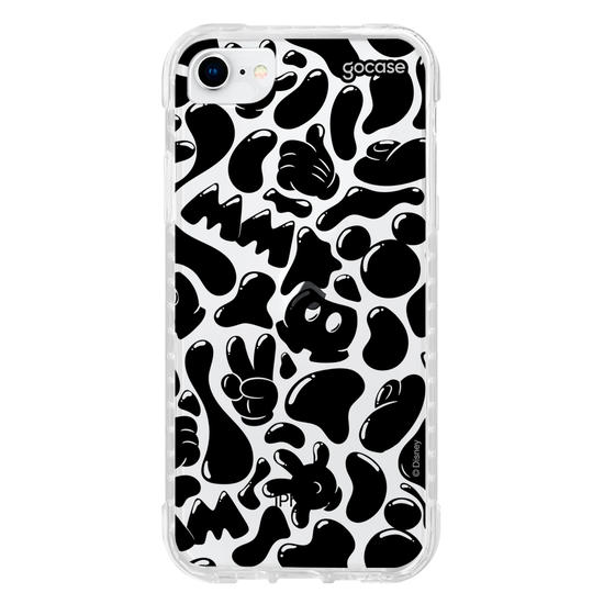 Capinha para celular Mickey & Amigos - Mickey Pattern Abstrato