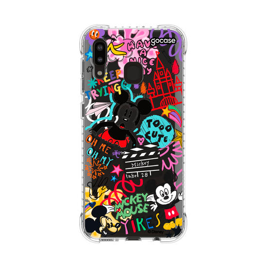 Capinha para celular Mickey & Amigos - Mundo Rabiscado
