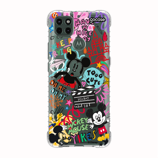 Capinha para celular Mickey & Amigos - Mundo Rabiscado