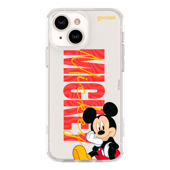 Capinha para celular Mickey & Amigos - Mickey Big Name